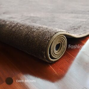 พรมสีพื้น Dark Brown